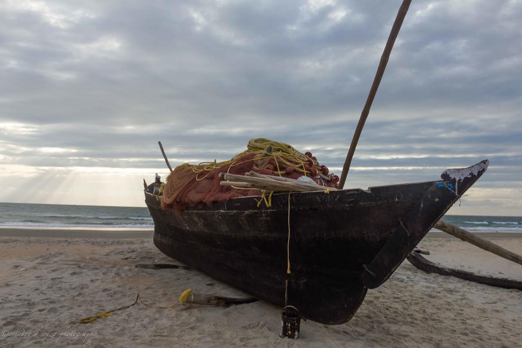 Pele'S Windsong Wood Cottage On The Beach Benaulim Exterior foto